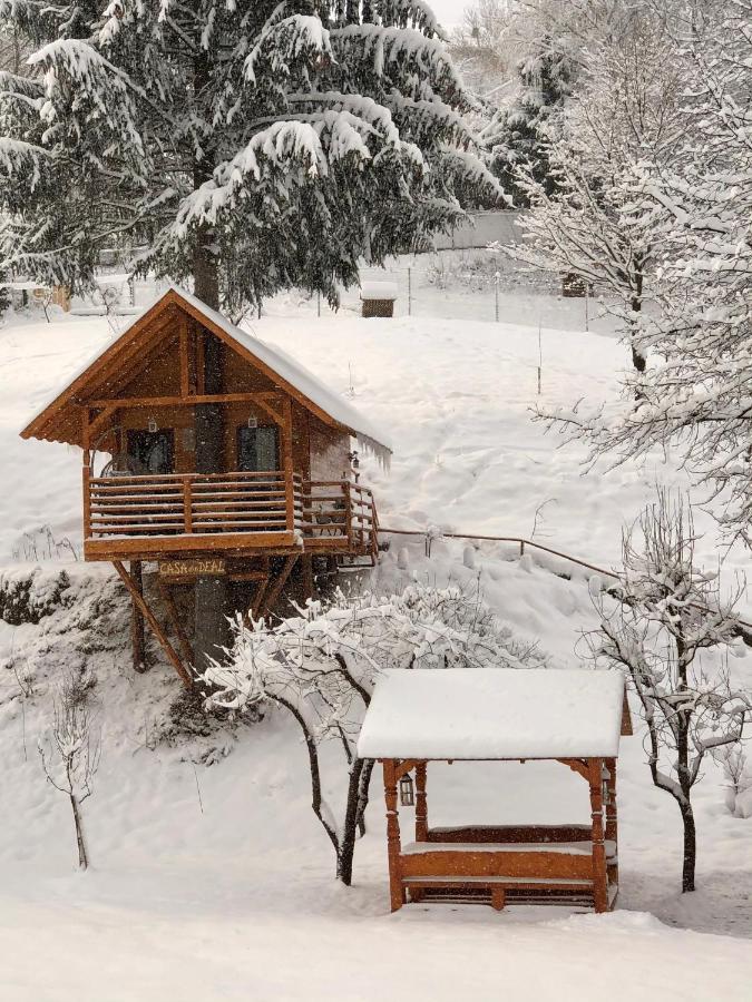 Domeniul Horj Casa Din Deal Moisei Villa Esterno foto